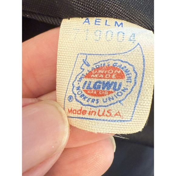 Vintage‎ Portrait Black Velvet Swing Womens Lg Coat Duster Ladies Union Made USA - Picture 8 of 11